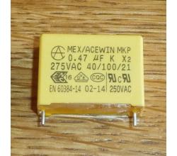 X2- Kondensator 0,47 uF 275 V AC MKP #2